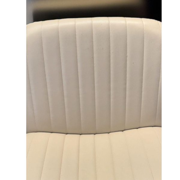 CREAM OFFICE CHAIR皮质可旋转办公椅 - 图片 5