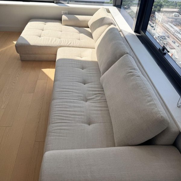 Lionel 2 - Piece Upholstered Chaise Sectional 白色莱昂内尔双人布艺贵妃榻组合沙发 - 图片 8