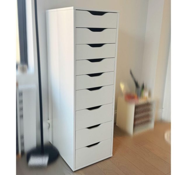 IKEA ALEX Drawer unit with 9 drawers IKEA ALEX系列白色储物柜（带9个储物柜） - 图片 4